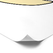 Behalt deine Augen geschält Funny Eyeball Pun Poster (Ecke)