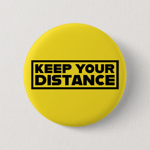 Behalt deine Distanz Button