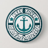 Behalt Deine Geistessalztaste Button (Vorderseite)