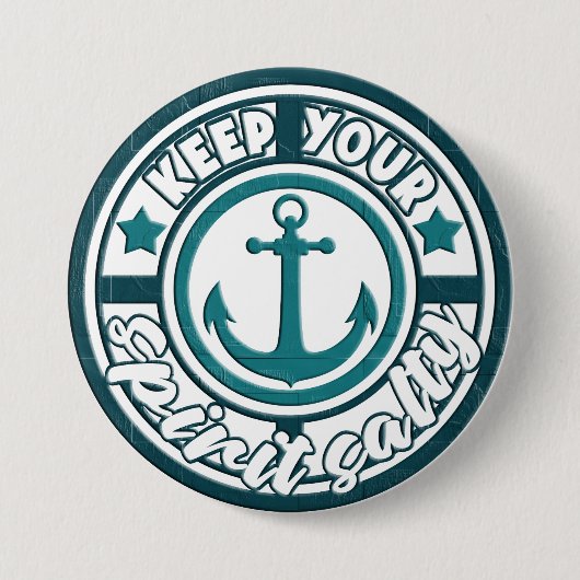 Behalt Deine Geistessalztaste Button (Vorderseite)