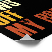 Behalt deine Gesetze von meinem Body Pro Choice Fe Poster (Ecke)