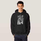 Behalt deine Hand frei! Hoodie (Vorne ganz)