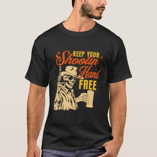 Behalt deine Hand frei! T-Shirt (Vorderseite)