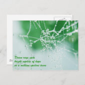 Behalt deine Hoffnungen Postkarte (Vorne/Hinten)