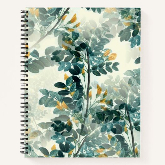 Behalt deine Ideen Nah mit unserem Spiral-Notebook Notizblock (Vorderseite)