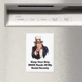 Behalt deine schmutzigen DOGE-Hände von meiner soz Magnet (In Situ (Geschirrspüler))