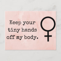 Behalt deine winzigen Hände von meinem Körper ab.