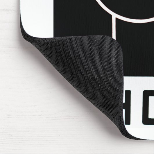 Behalt deine Zähne sauber Mousepad (Ecke)