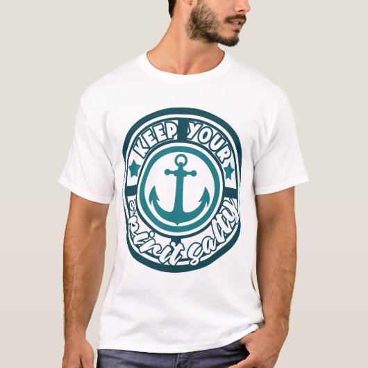 Behalt deinen Geist salzig T-Shirt (Vorderseite)