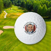 Behalt deinen Golfball Obama