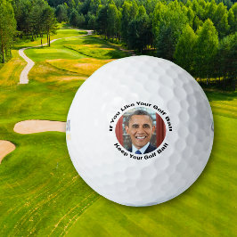 Behalt deinen Golfball Obama