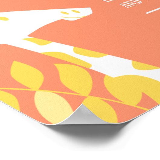 BEHALT DEINEN KOPF AUF UND BIN PATIENT POSTER (Ecke)