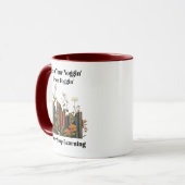 Behalt deinen Noggin von Foggin Tasse (Vorderseite Links)