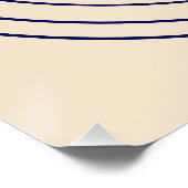 Behalt den Ball, der Trump 2024 rollt Poster (Ecke)