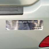 Behalt den Glauben_ Autoaufkleber (Auf Auto)