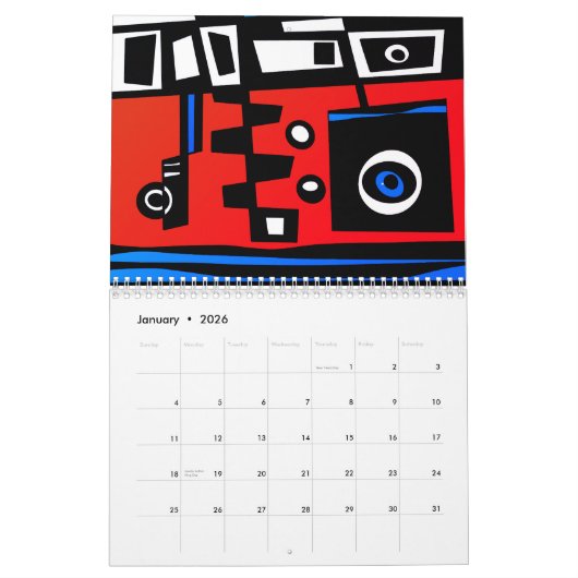 Behalt den Glauben - Vertrauen in den Herrn (blau Kalender (Jan 2026)