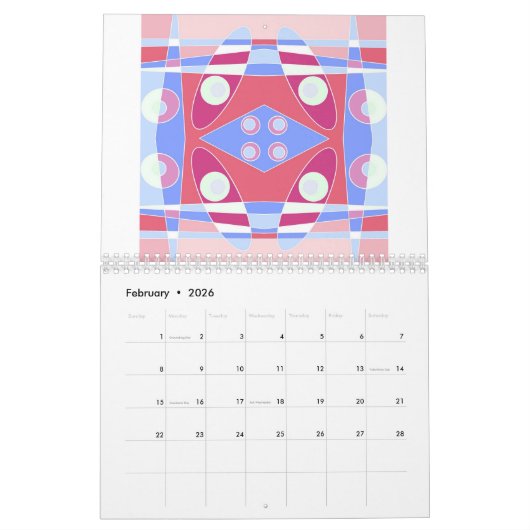 Behalt den Glauben - Vertrauen in den Herrn (blau Kalender (Feb 2026)