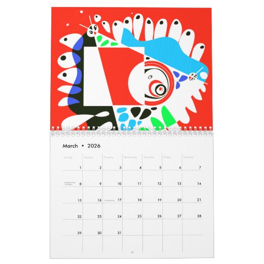 Behalt den Glauben - Vertrauen in den Herrn (blau Kalender (Mär 2026)