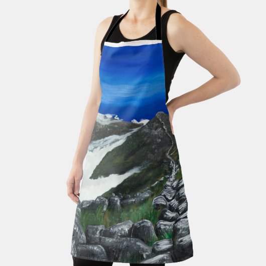 Behalt den Kopf über der Wolkendecke Schürze (InSitu)