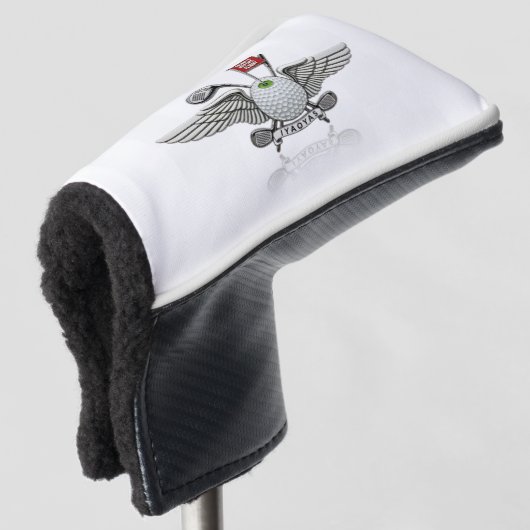 Behalt den Putter warm... Gracias Golf Headcover (3/4 Vorderseite)