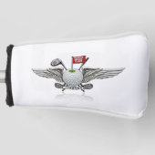 Behalt den Putter warm... Gracias Golf Headcover (Vorderseite)