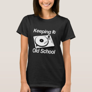 Behalt der alten Schule Vintag 80er 90er Minimal T T-Shirt