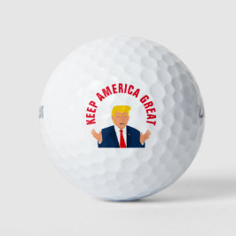 Behalt der amerikanischen Wahl von Donald Trump 20 Golfball