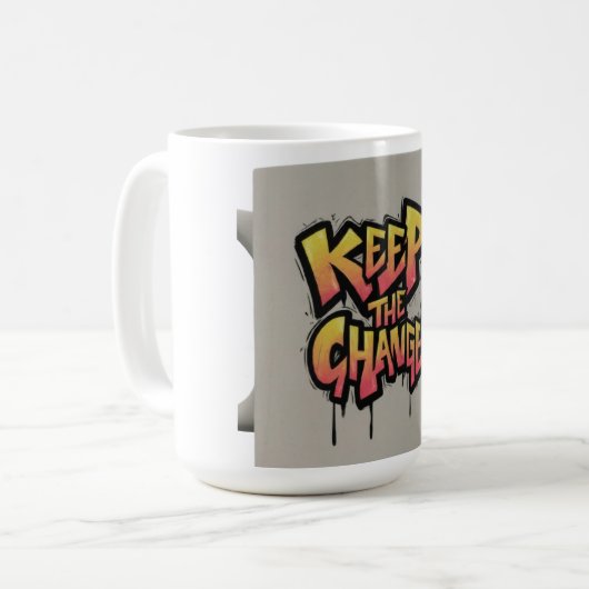 Behalt der Änderung Kaffeetasse (Vorderseite Links)