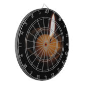 Behalt der Flammenbrennerkrone Dartscheibe (Vorderseite Links)