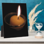 Behalt der Flammenbrennerkrone Fotoplatte (Seite)