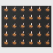 Behalt der Flammenbrennerkrone Geschenkpapier (Flach)