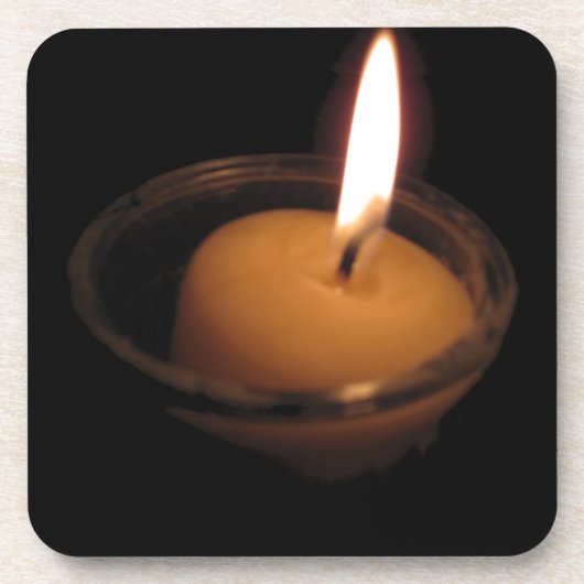Behalt der Flammenbrennerkrone Getränkeuntersetzer (Vorderseite)