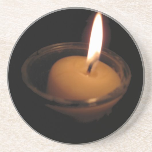 Behalt der Flammenbrennerkrone Sandstein Untersetzer (Vorne)