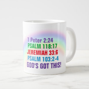 Behalt Der Glaube - Jumbo-Tasse