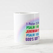 Behalt Der Glaube - Jumbo-Tasse (Vorderseite)