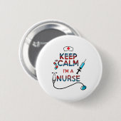 behalt der Krankenschwester Button (Vorne & Hinten)