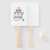 behalt der Krankenschwester Fächer (Vorne und Hinten)