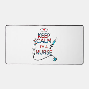 behalt der Krankenschwester Schreibtischunterlage