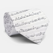 Behalt der Krawatte der versprochenen Notenblätter (Gerollt)