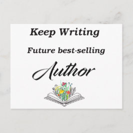 Behalt der Motivation für zukünftige Best-Selling- Postkarte