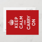 Behalt der Postkarte (Vorne/Hinten)