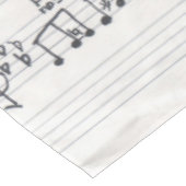 Behalt der Promise Sheet Music tablecloth Tischdecke (Schrägansicht)