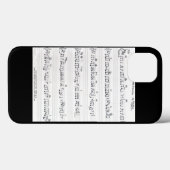 Behalt der Rechtssache Promise Sheet Music iPhone Case-Mate iPhone Hülle (Rückseite (Horizontal))