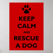 Behalt der Rettungsaktion Poster (Vorne)