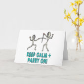 Behalt der Ruhe Karte (Gelbe Blume)