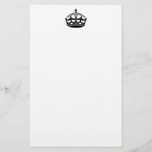 Behalt der ruhelosen Siegskrone Briefpapier (Vorderseite)