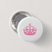 Behalt der ruhelosen Siegskrone Button (Vorne & Hinten)