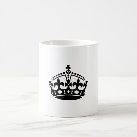 Behalt der ruhelosen Siegskrone Kaffeetasse (Mittel)