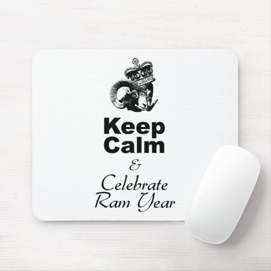 Behalt der Ruhestätte für das Ram Year Mouse Pad Mousepad (Mit Mouse)