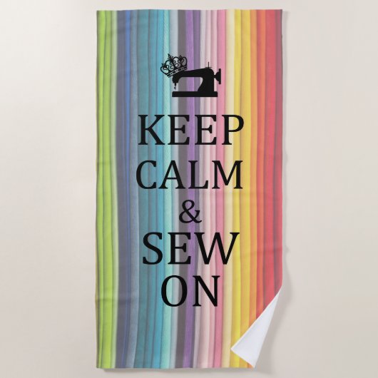 Behalt der ruhigen Näharbeit an der Rainbow-Fabrik Strandtuch (Vorderseite)